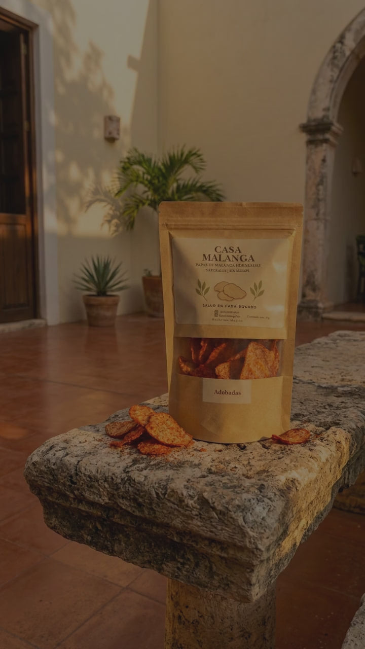 Papas de Malanga Horneada Sabor Flaming Hot 50g Snack Saludable